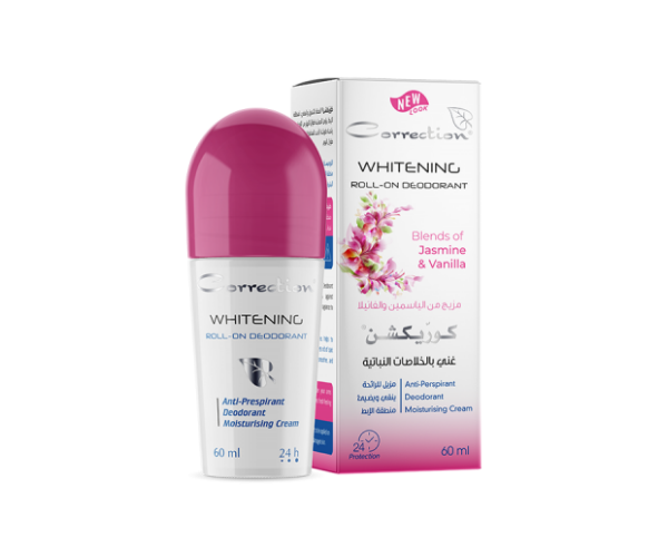 رول تعرق مفتح ياسمين وفانيلا 24h