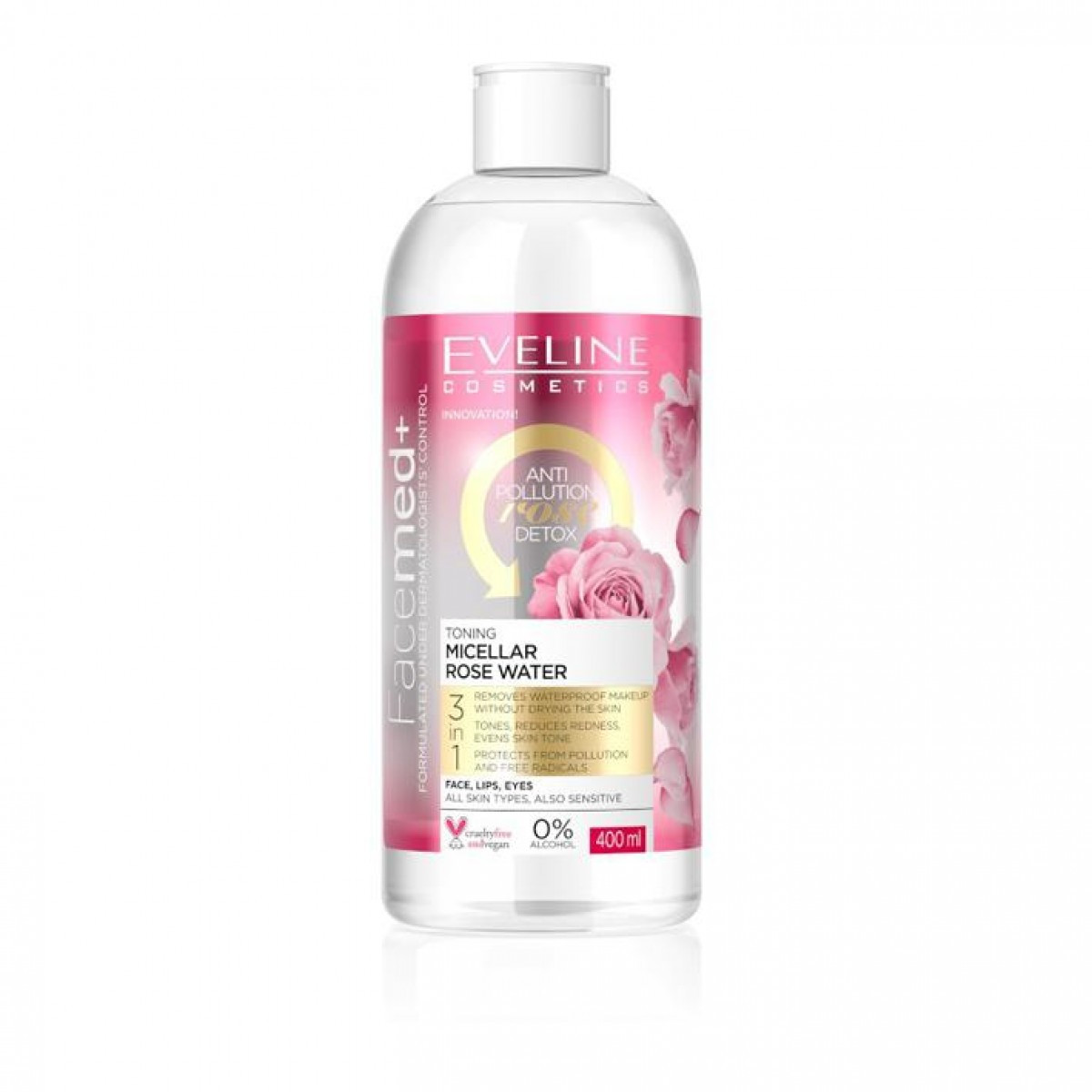 مسلر مائي بالورد وجه،شفاه،عيون