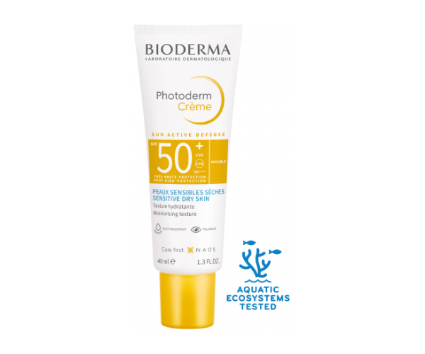 واقي شمس كريم للبشرة الجافة والحساسة 50spf