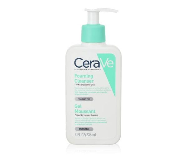 غسول رغوة بشرة عادية ودهنية (فرنسي)