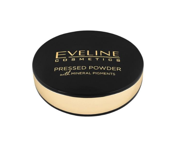 باودر مضغوط مع اصباغ معدنية